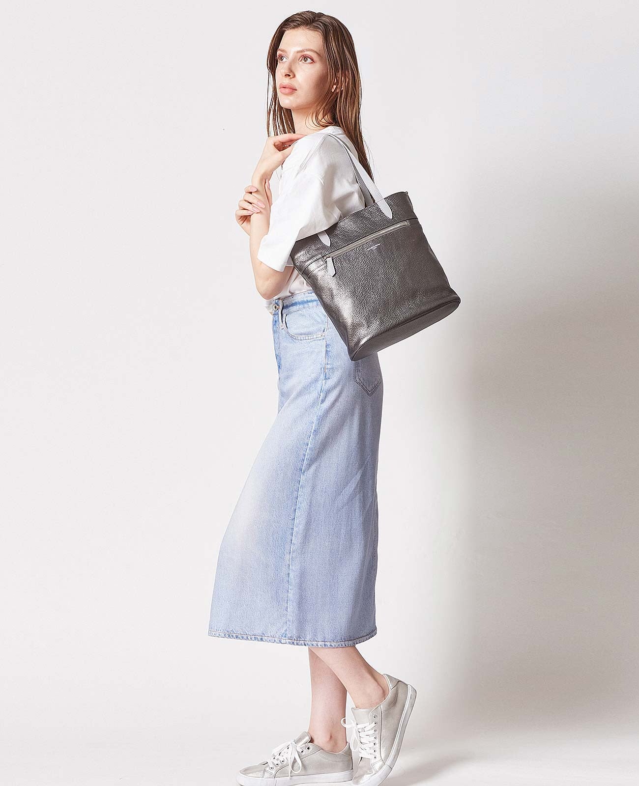 Salone Three Star Tote Bag with Zip 1795