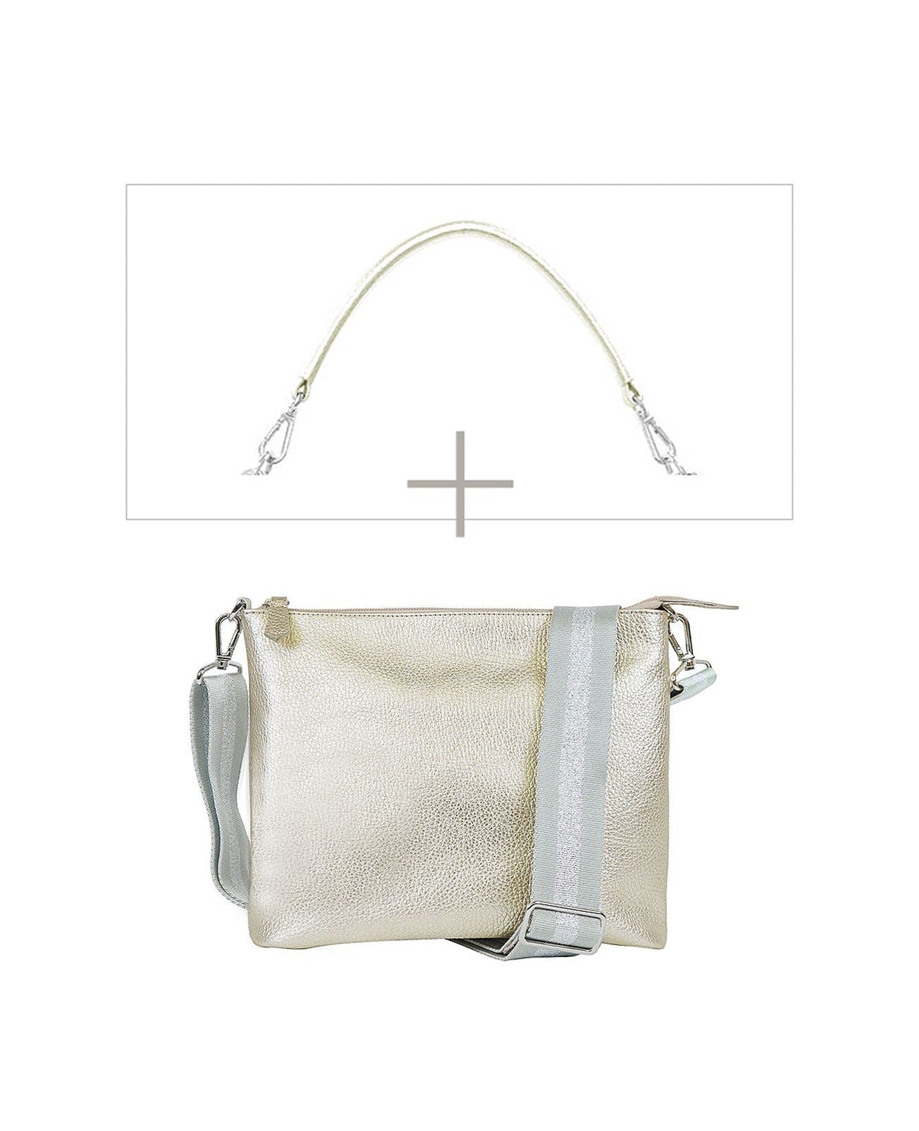 <with short handle> Horizontal Pochette S size 1813-set