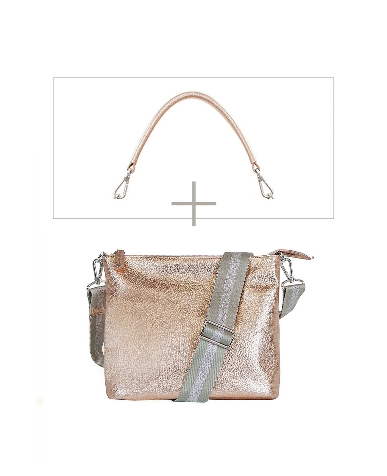 <with short handle> Horizontal Pochette S size 1813-set