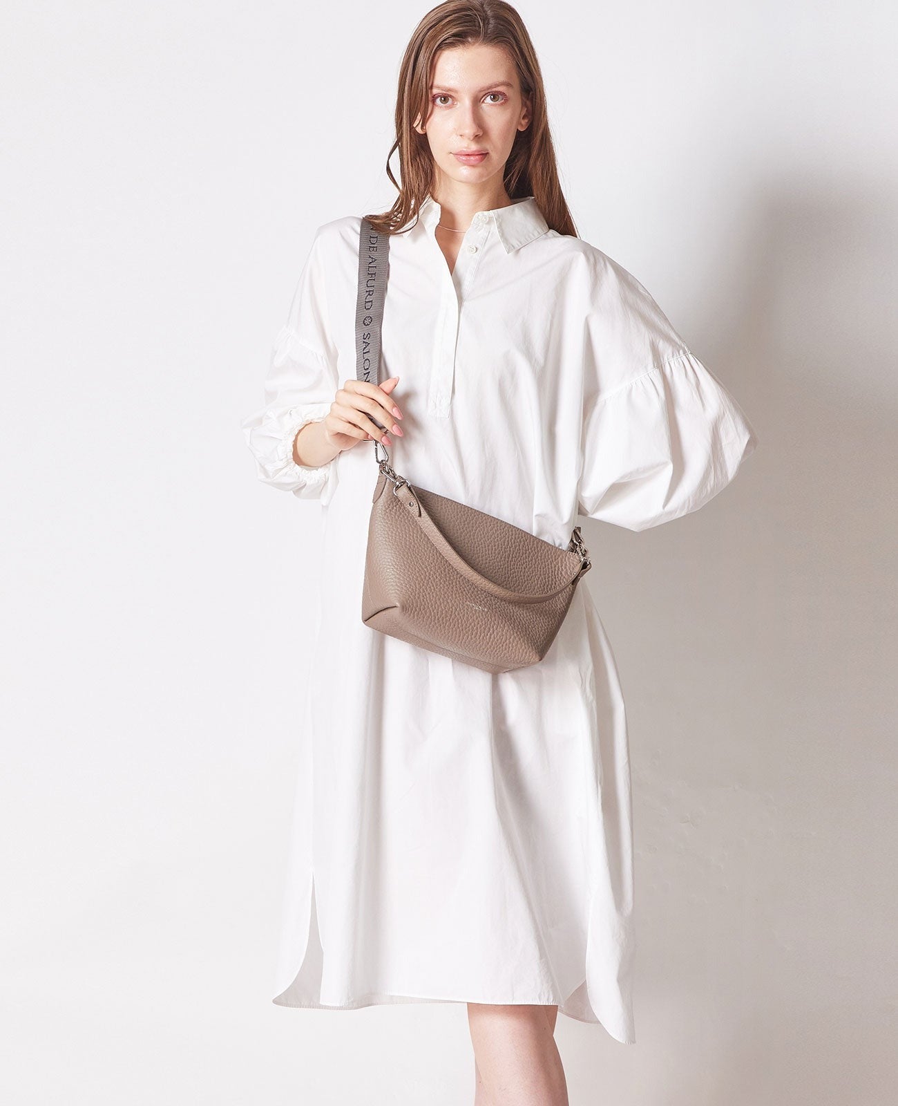 Carry 2-way shoulder bag double-faced leather ver. 1812-wf