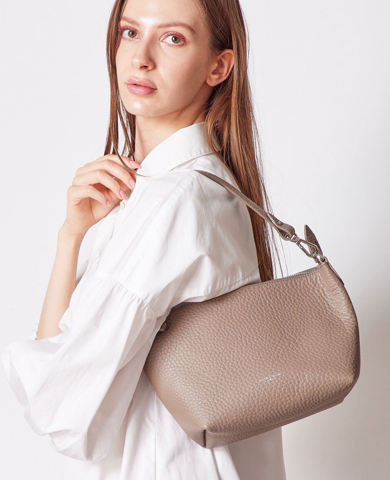 Carry 2-way shoulder bag double-faced leather ver. 1812-wf