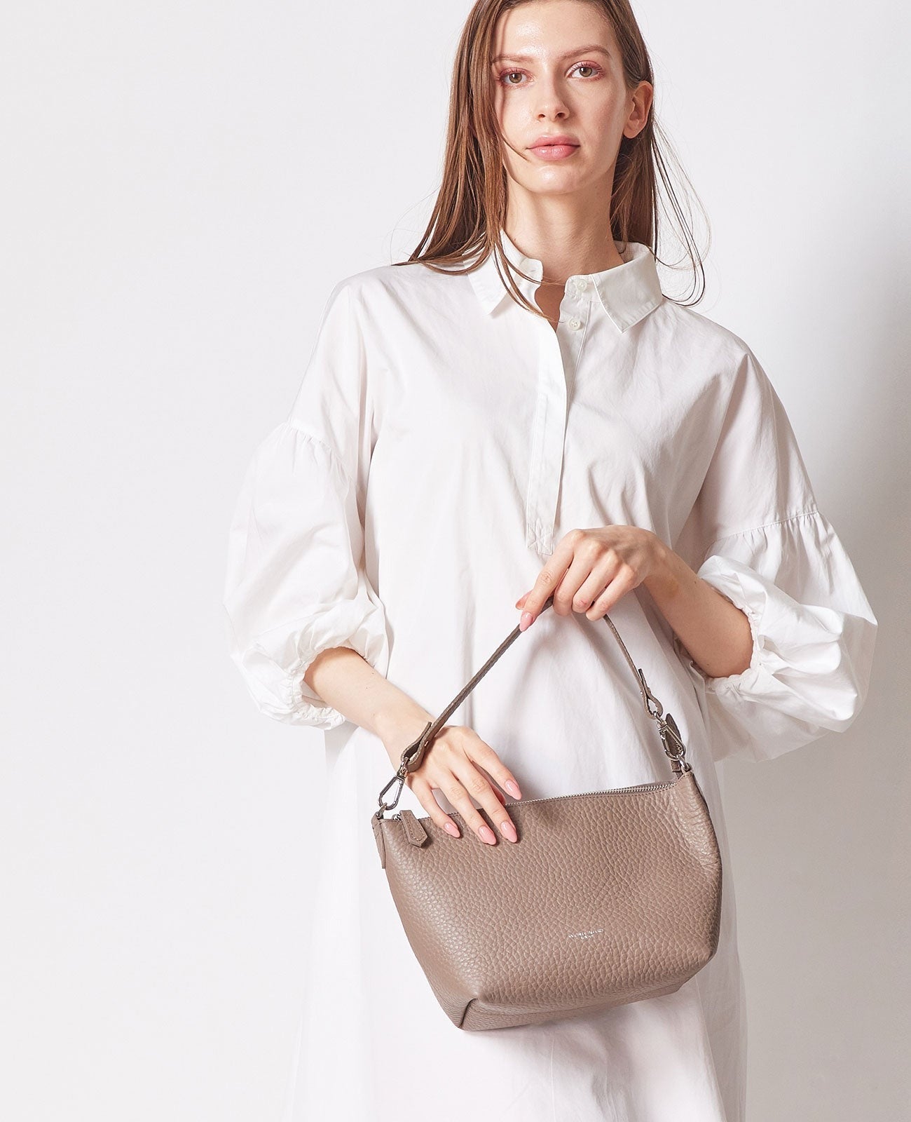 Carry 2-way shoulder bag double-faced leather ver. 1812-wf