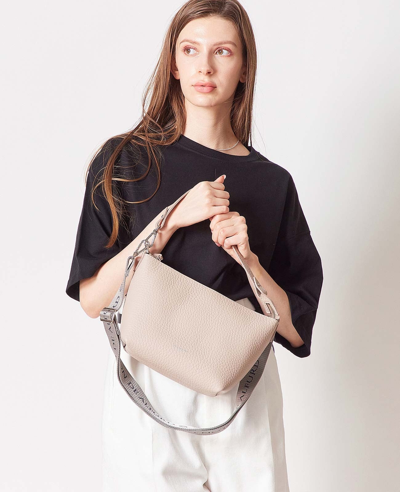 Carry 2-way shoulder bag double-faced leather ver. 1812-wf