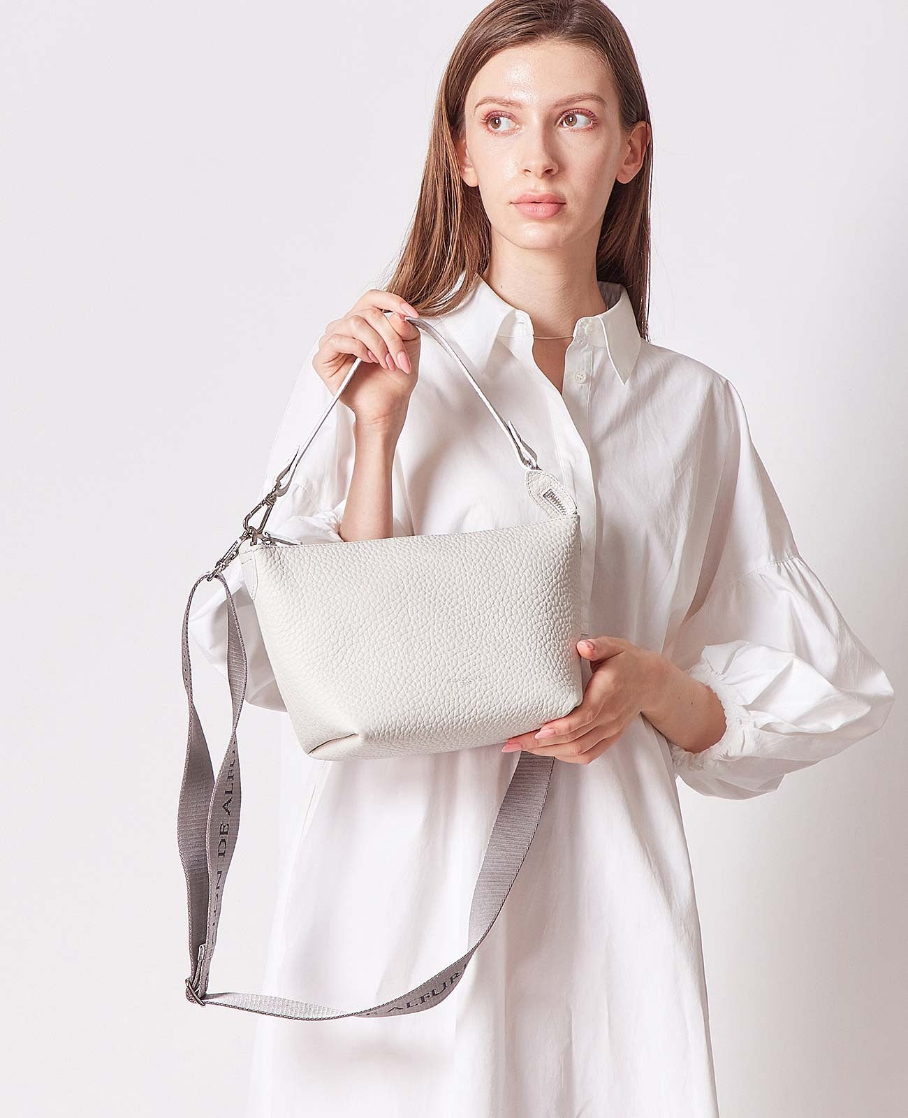 Carry 2-way shoulder bag double-faced leather ver. 1812-wf