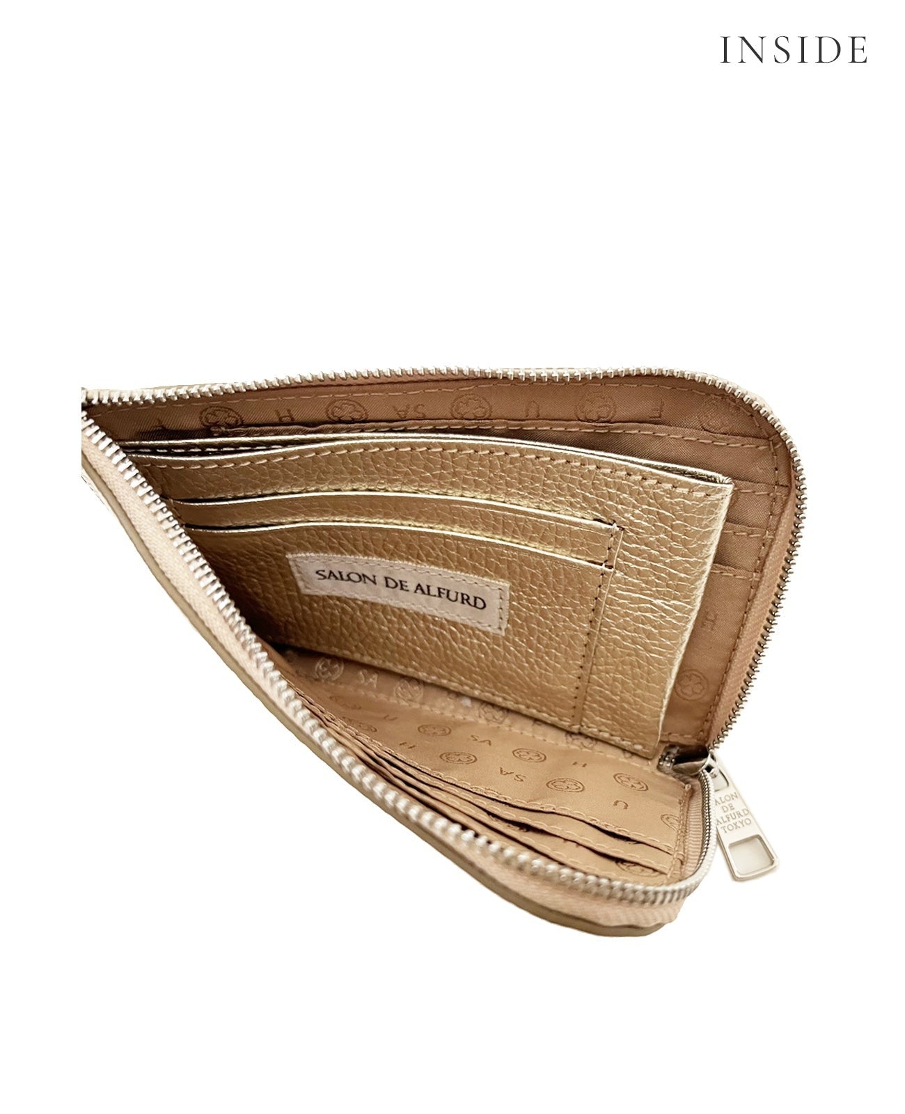 |Online Exclusive|L-shaped zipper Mini Wallet 1819