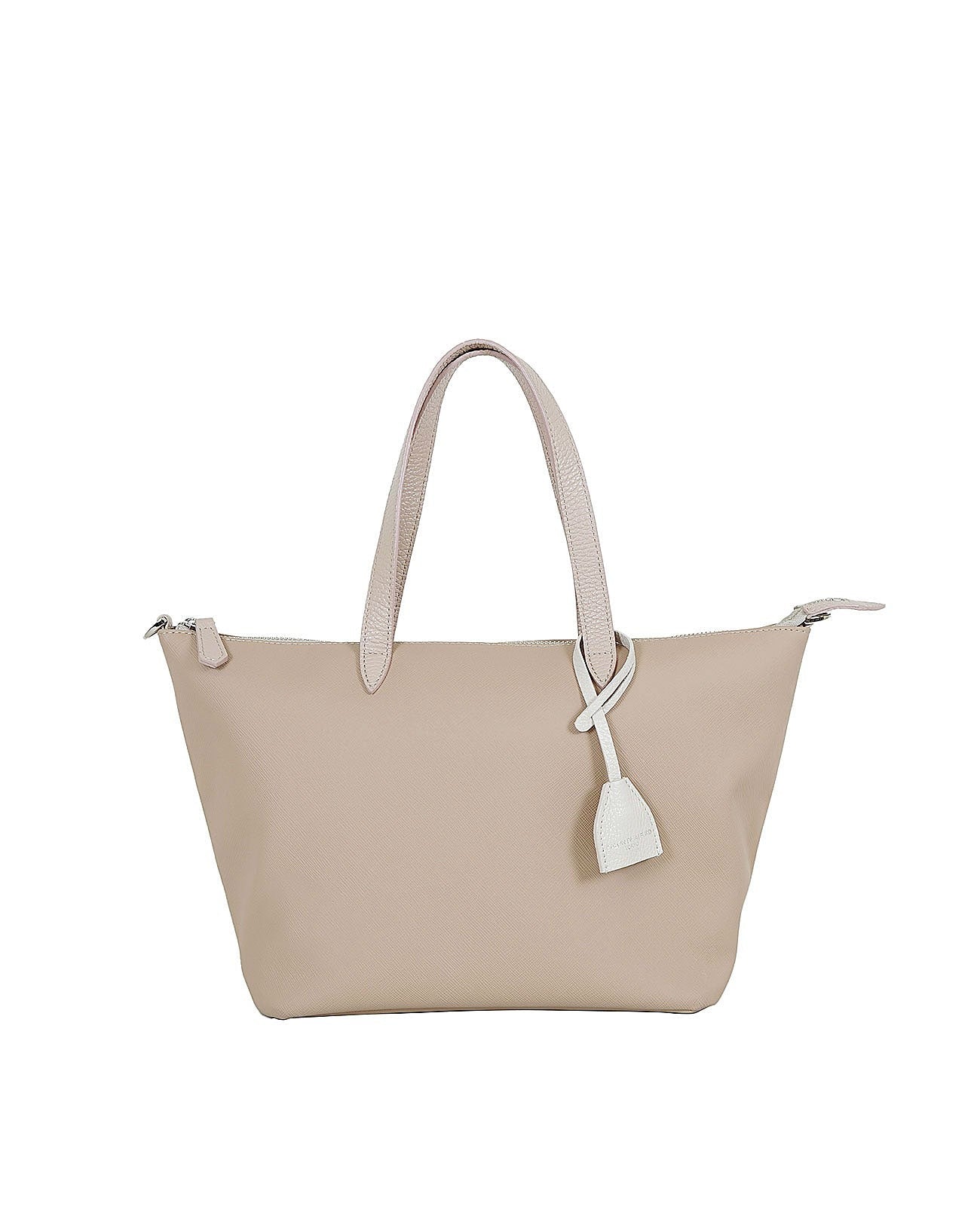 With ZIP SAC DE PROMENADE Tote Bag PM size Saffiano Apple Material Ver. 1825-ap