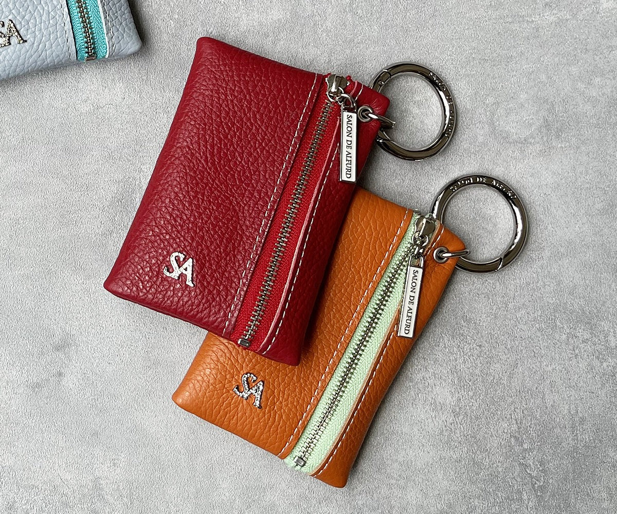 Zipped Multi Case & Charm with SA Logo 1827