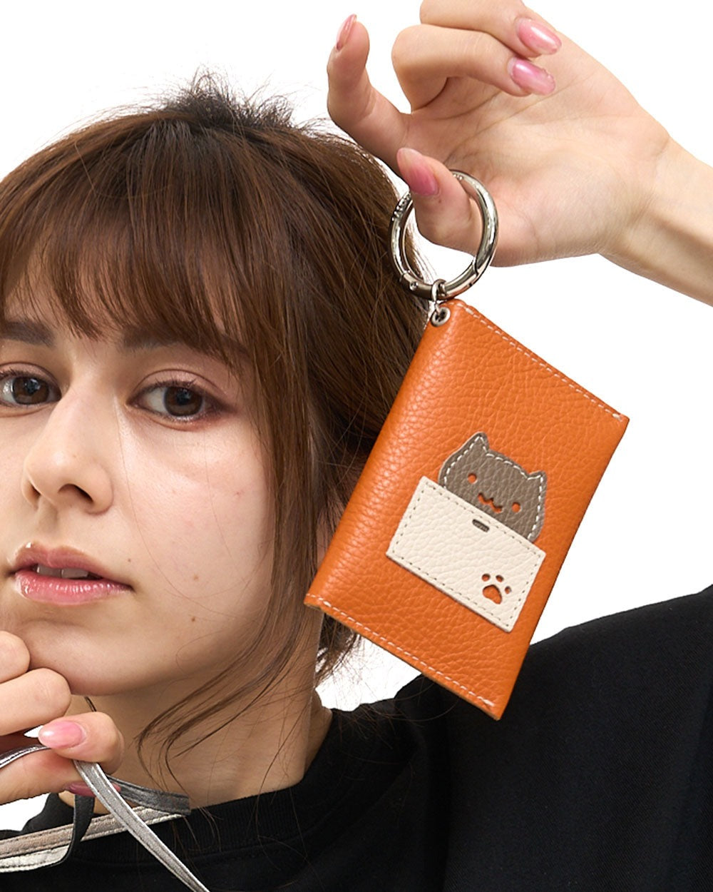 Cat Multi-Flap Mini Case & Charm 1868