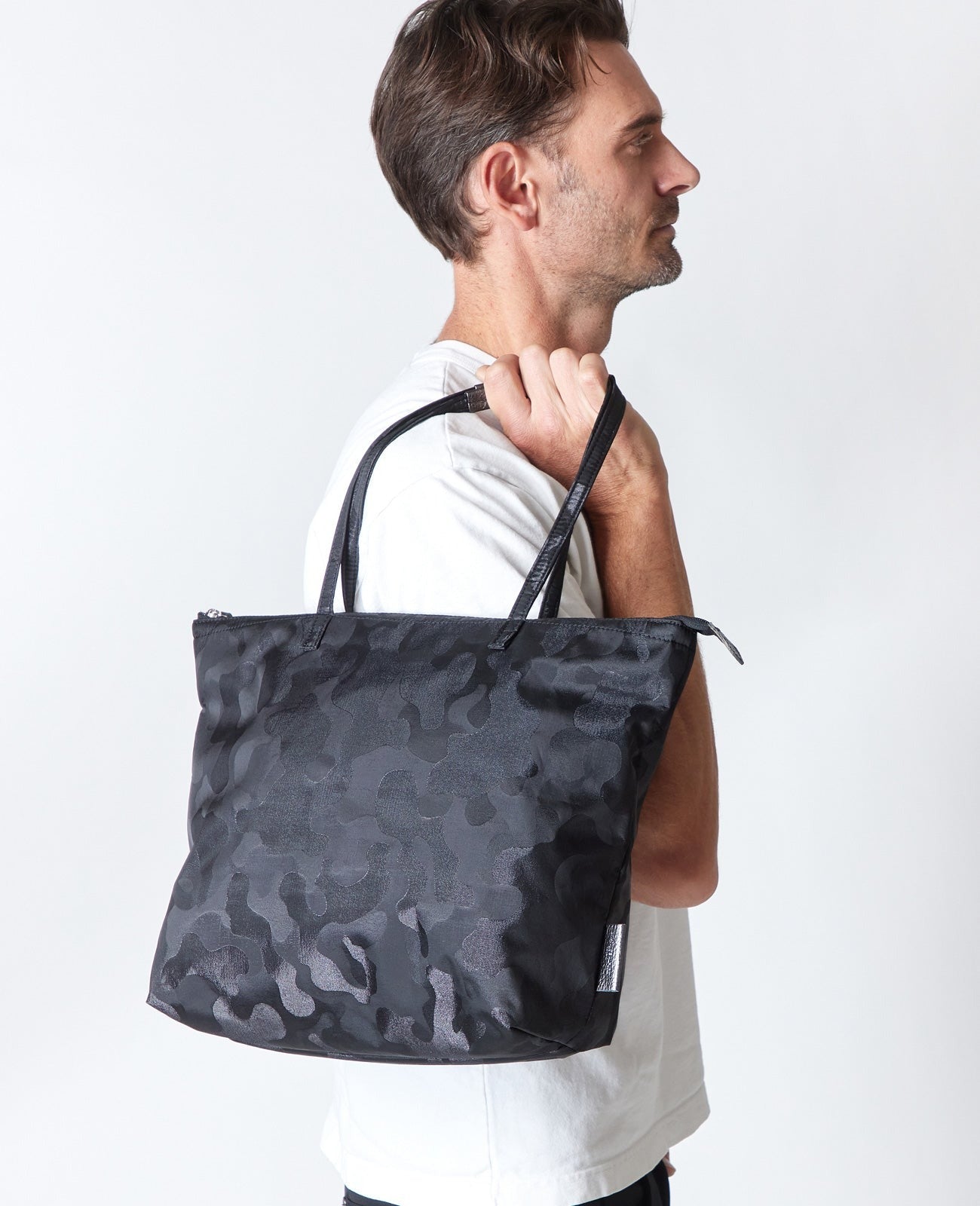 Marche de Sac ZIP Shopping Eco Bag M size Glitter Camouflage Ver. 1689