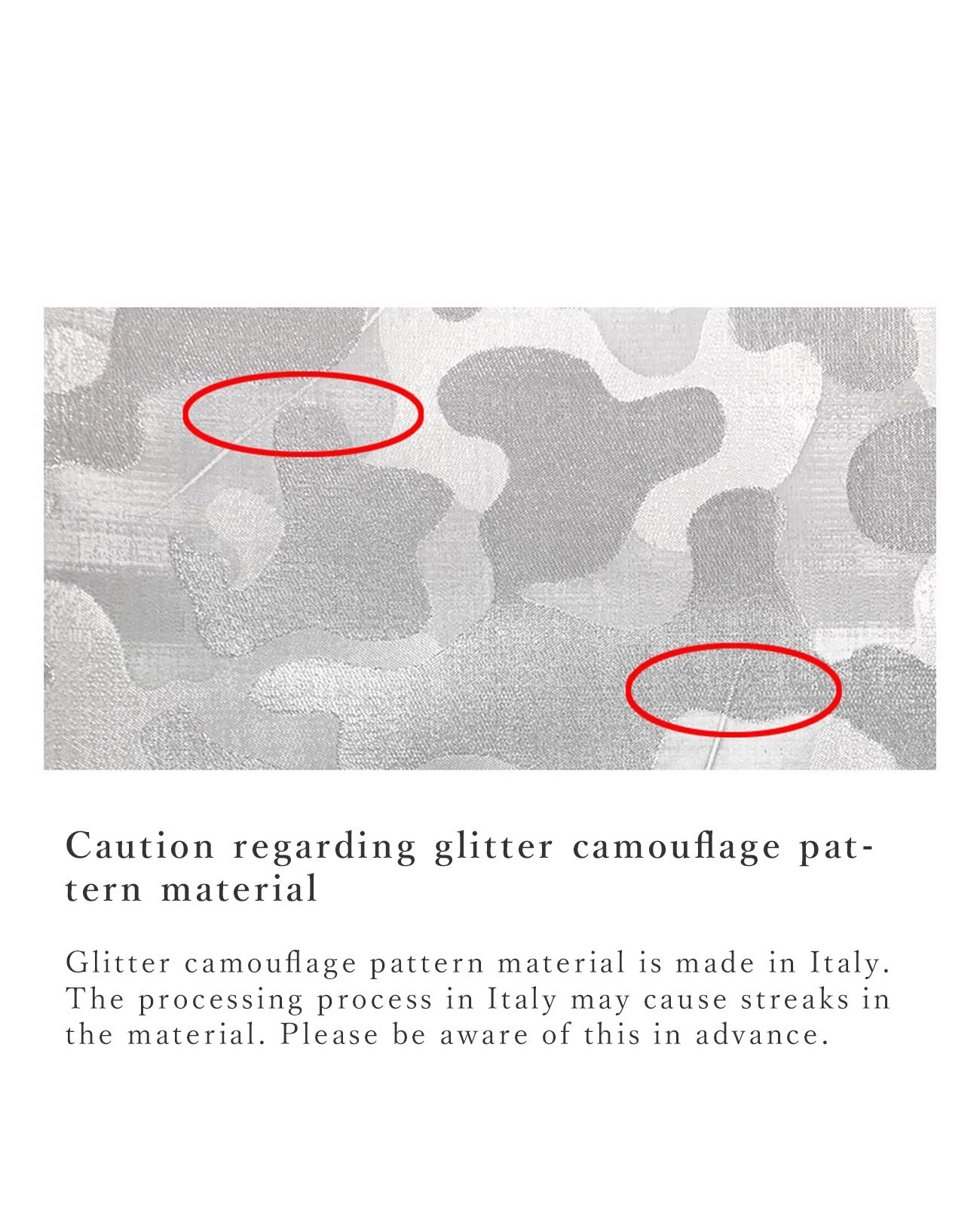 Smile Glitter Camouflage Horizontal Pochette M size 1622