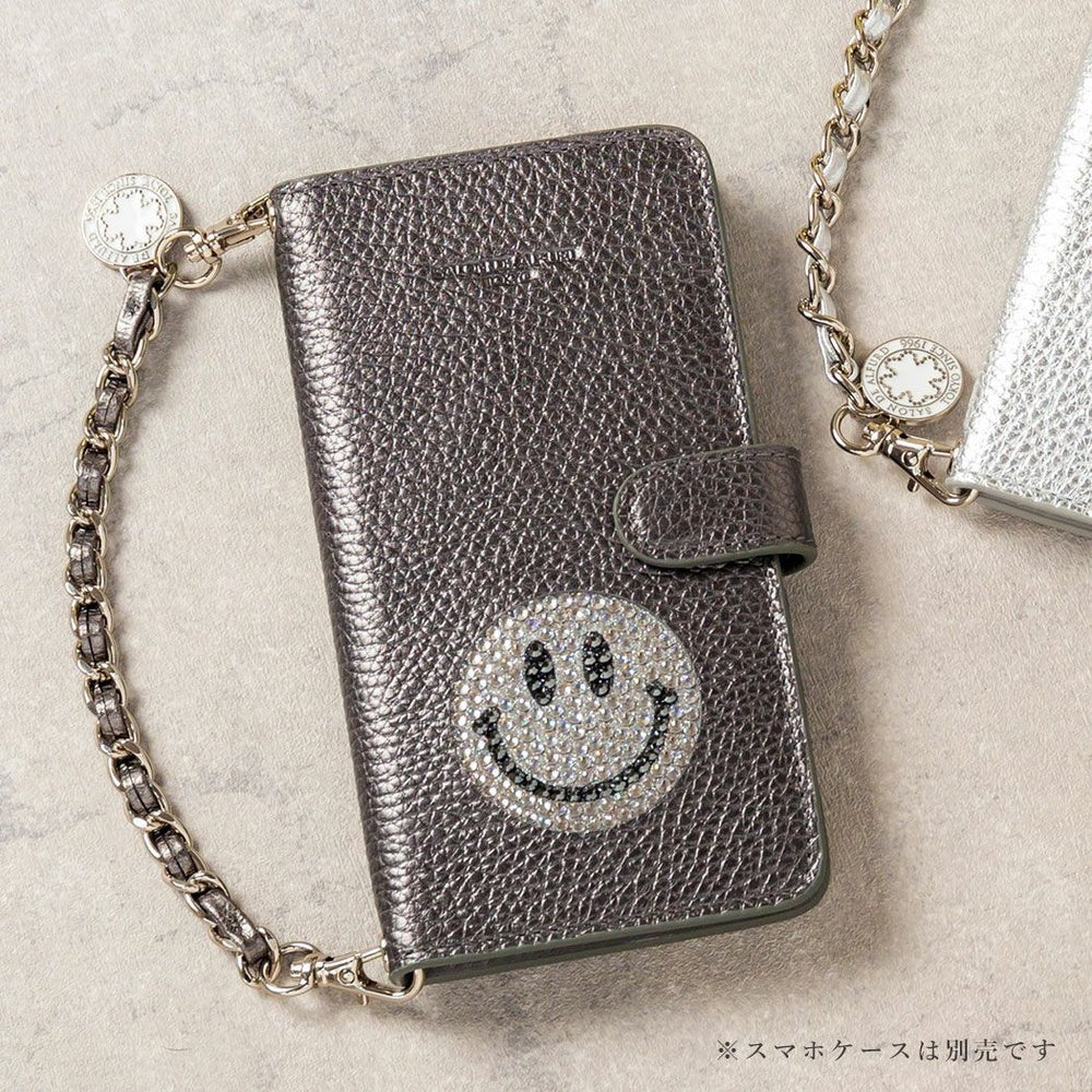 Leather Short Chain with Clover 1537