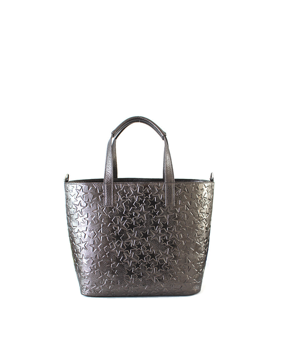 Jaguzi Tote Bag S – Star-Embossed Leather Version 1608-st