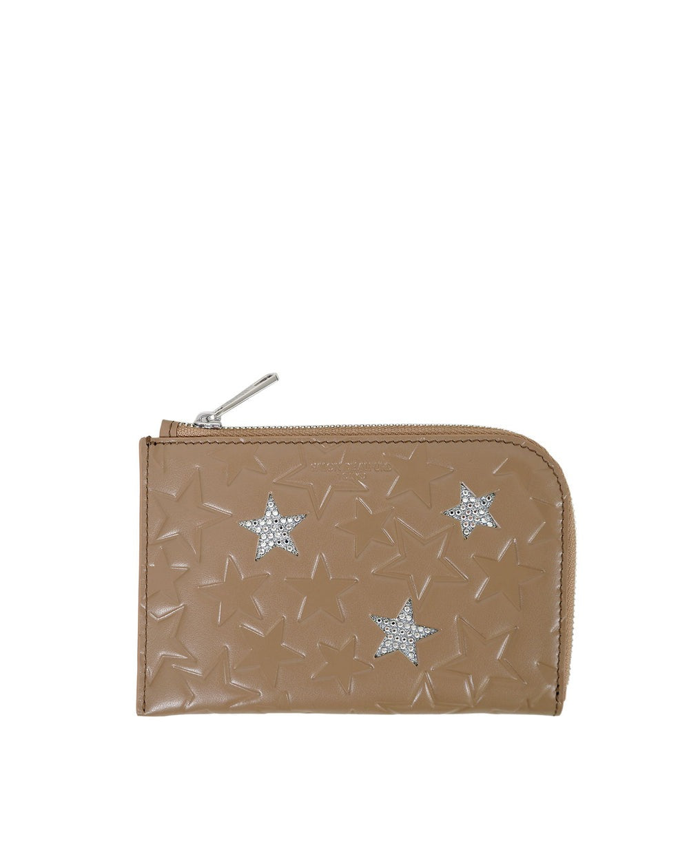 Three-Star L-Shaped Mini Wallet – Elite Leather Version 1663-el