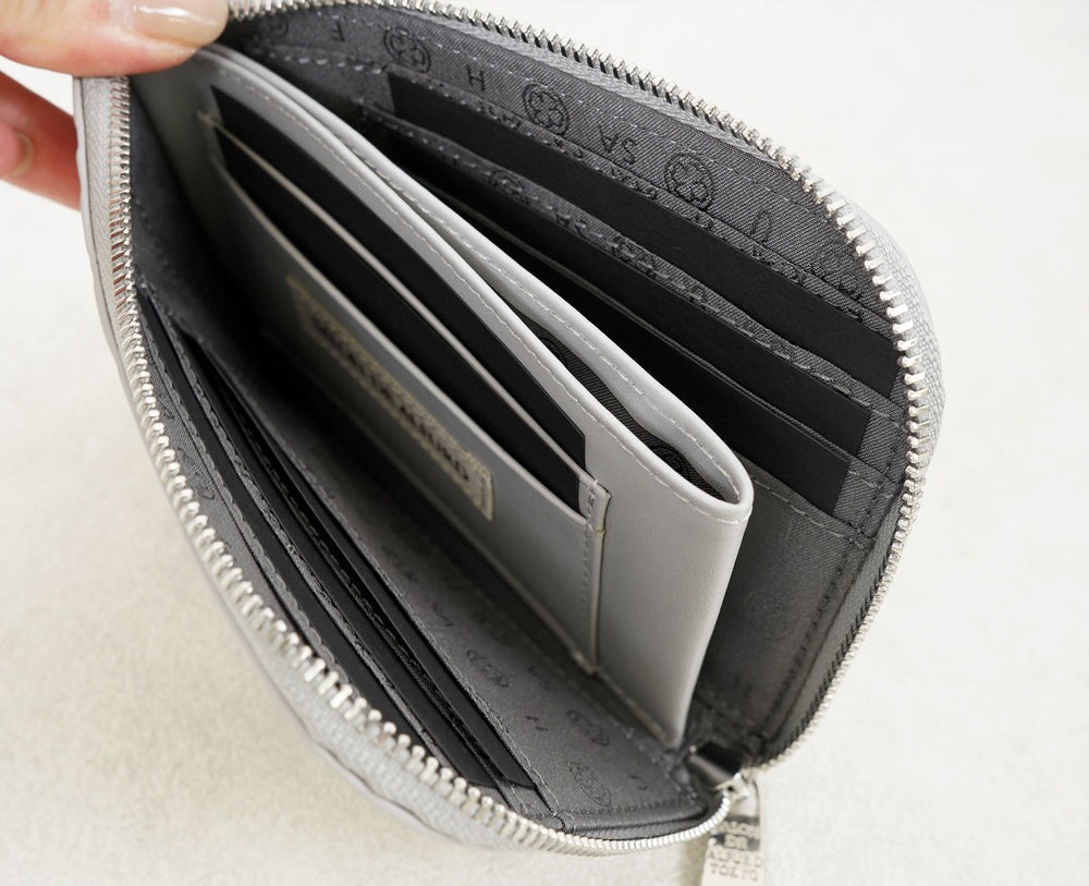 Three-Star L-Shaped Mini Wallet – Elite Leather Version 1663-el