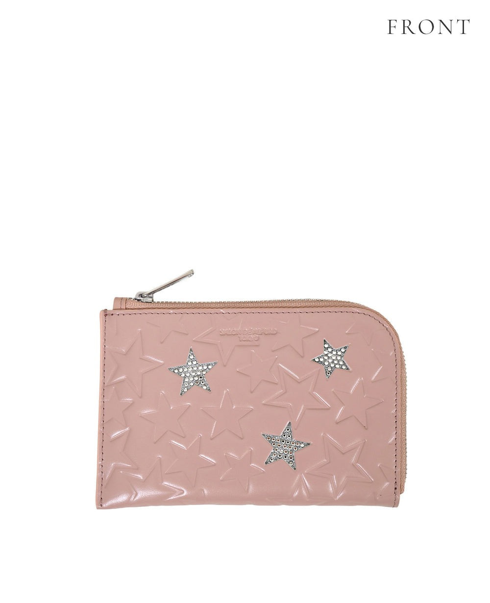 Three-Star L-Shaped Mini Wallet – Elite Leather Version 1663-el