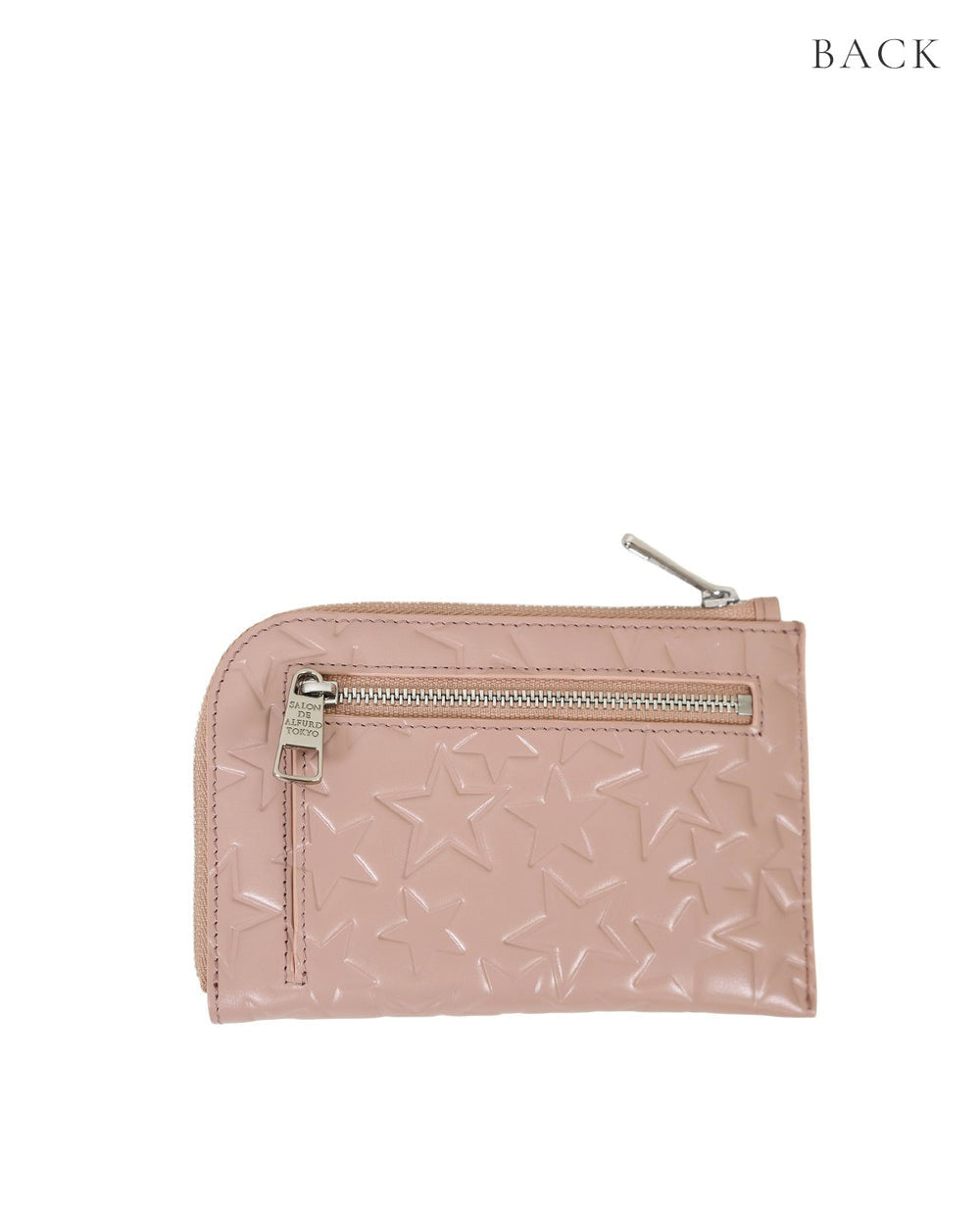 Three-Star L-Shaped Mini Wallet – Elite Leather Version 1663-el