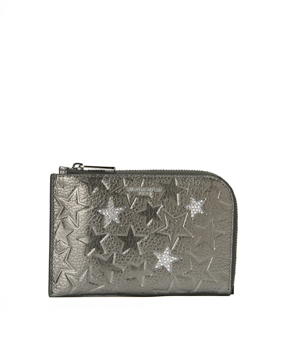 Three Star L-shaped Mini Wallet 1663
