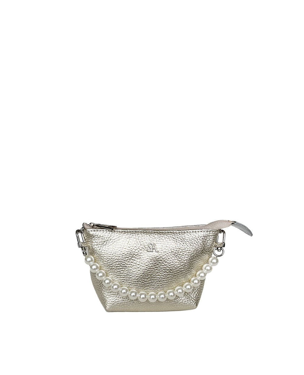 Pouch with Pearl Handle – SA Logo 1738-sa