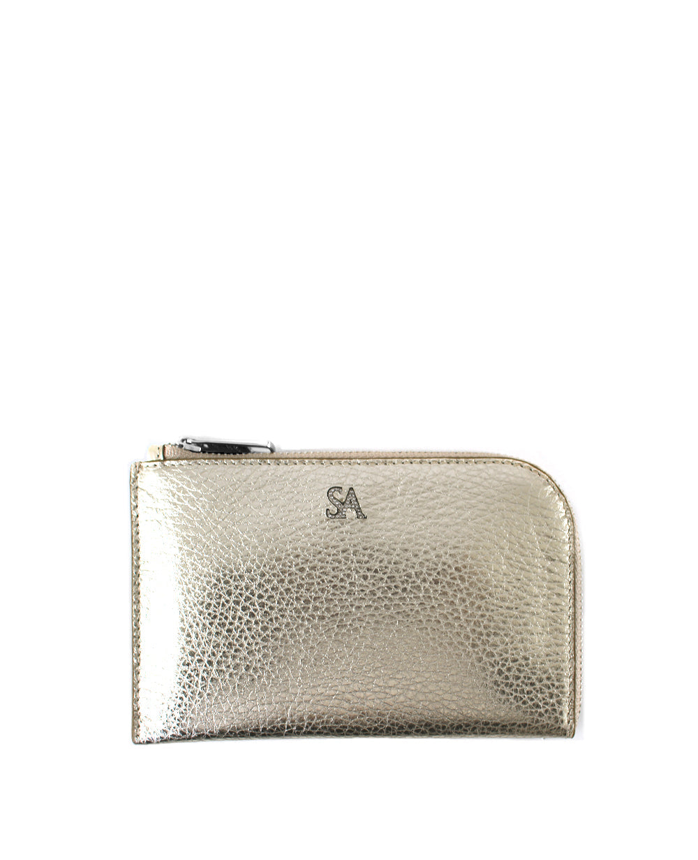 SA Logo L-Zip Mini Wallet 1819-sa