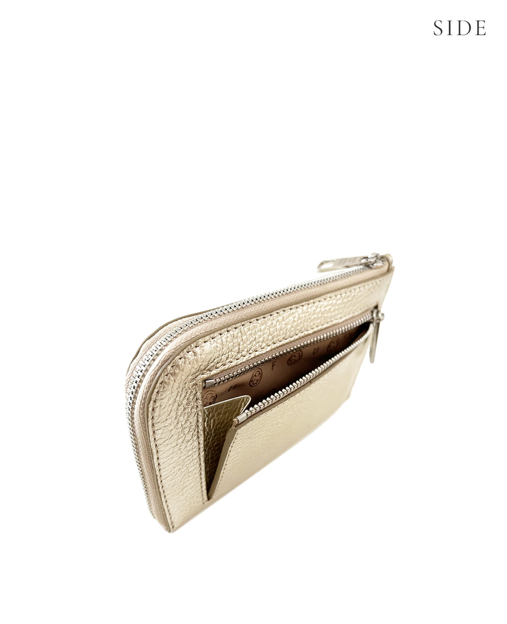 SA Logo L-Zip Mini Wallet 1819-sa