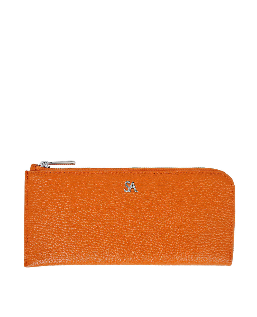 SA Logo L-Zip Long Wallet 1820-sa