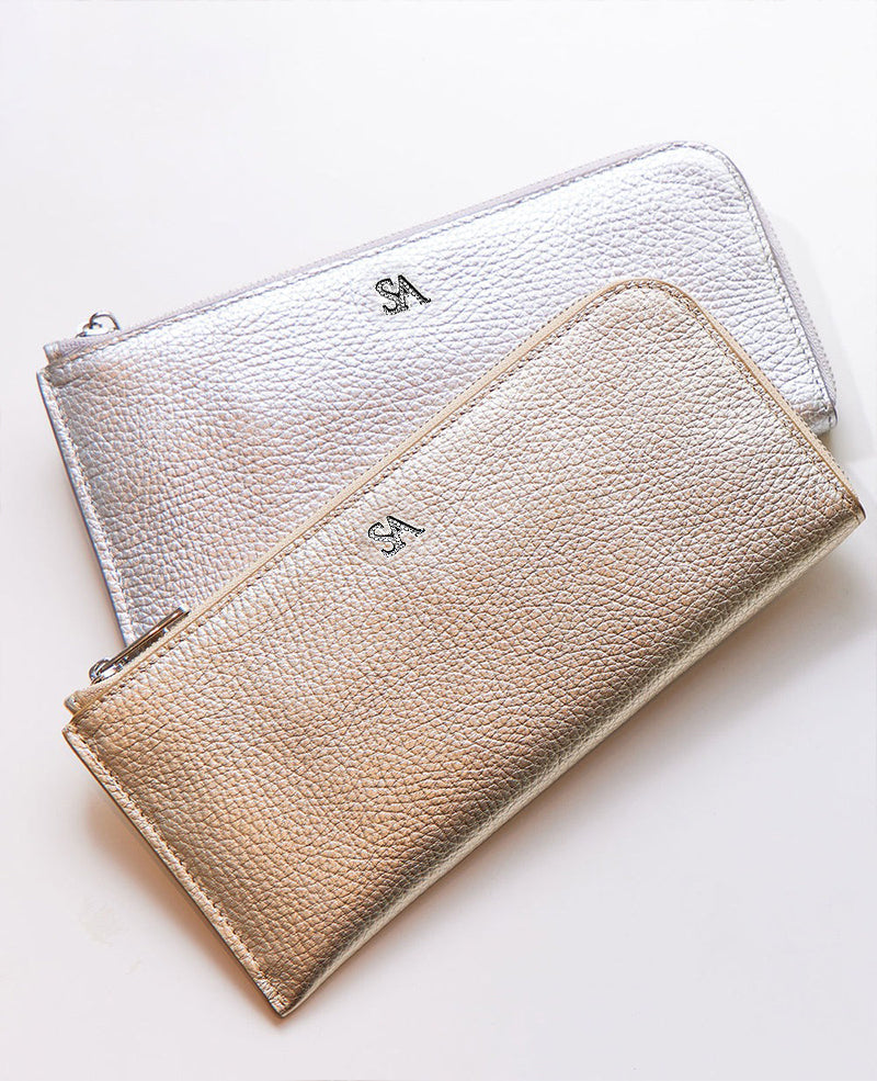 SA Logo L-Zip Long Wallet 1820-sa