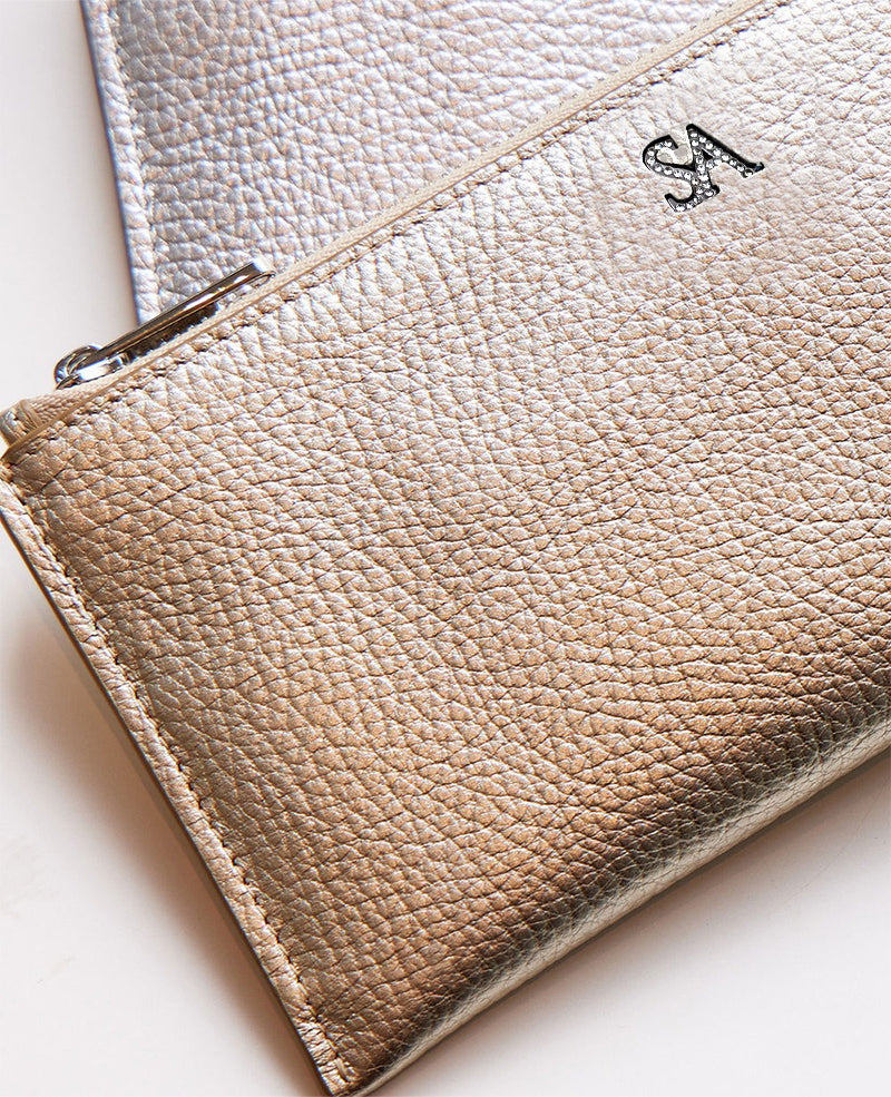 SA Logo L-Zip Long Wallet 1820-sa