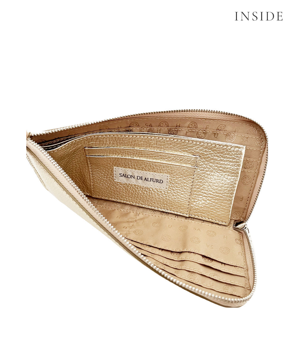 SA Logo L-Zip Long Wallet 1820-sa