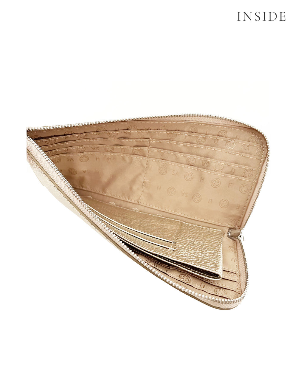 SA Logo L-Zip Long Wallet 1820-sa