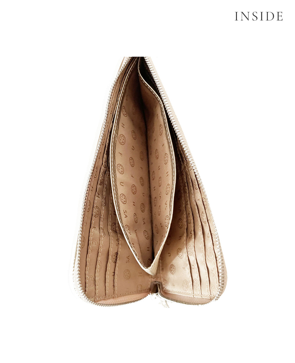 SA Logo L-Zip Long Wallet 1820-sa