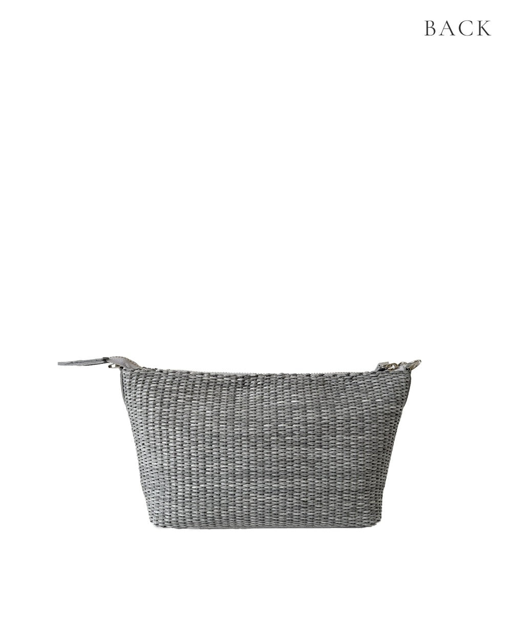 Carry Raffia-Style 2-Way Basket Pochette 1866-ra