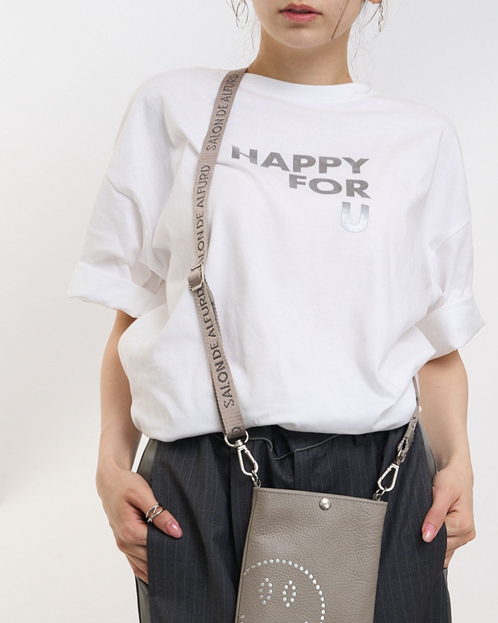 Slim Logo Long Shoulder Strap 1822