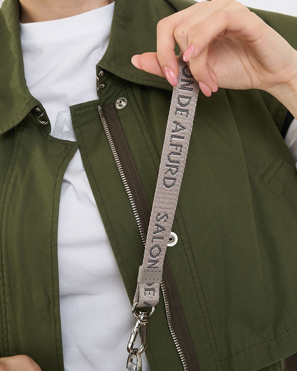 Slim Logo Long Shoulder Strap 1822