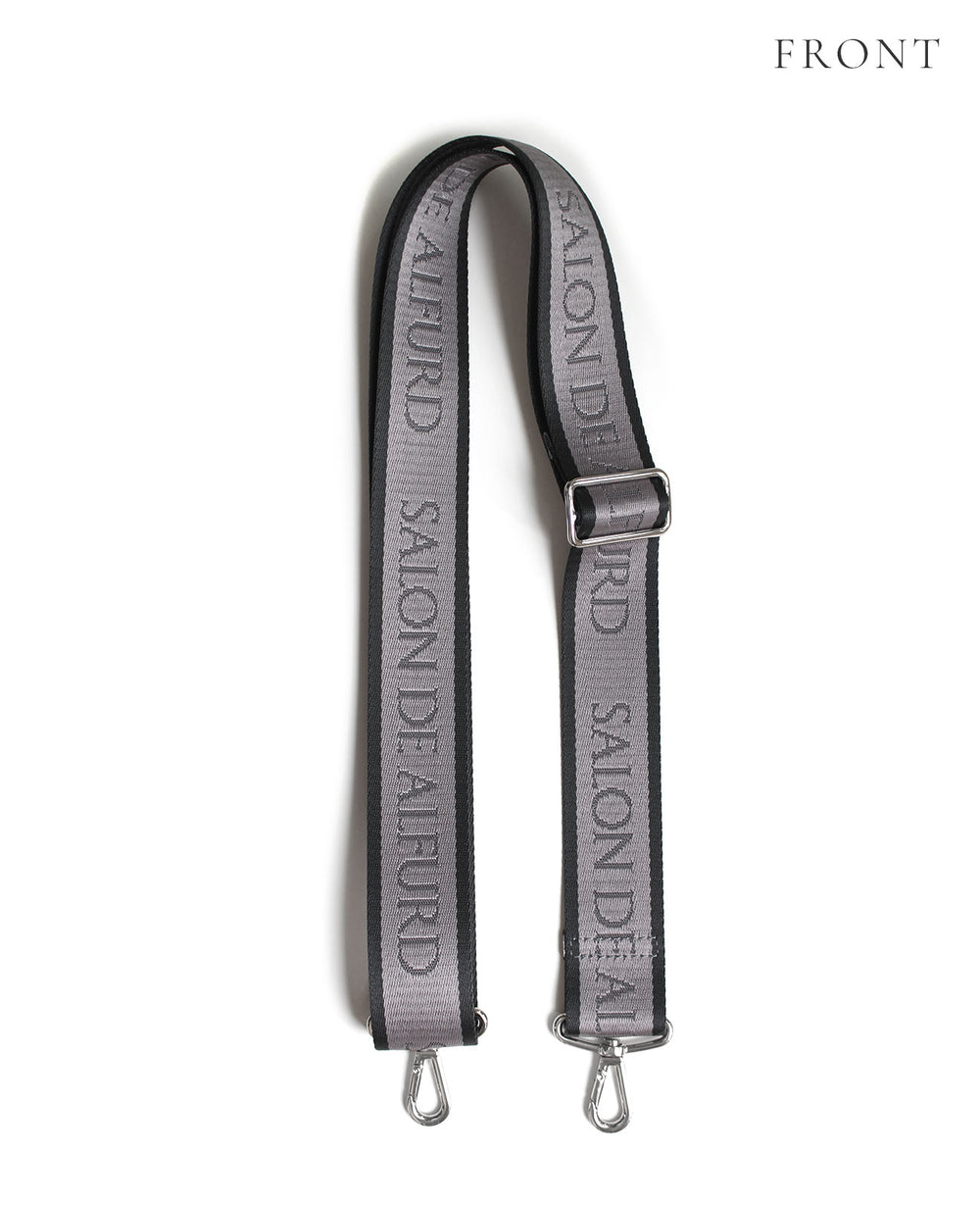 Wide Long Shoulder Bag with Front & Back Logo 1823