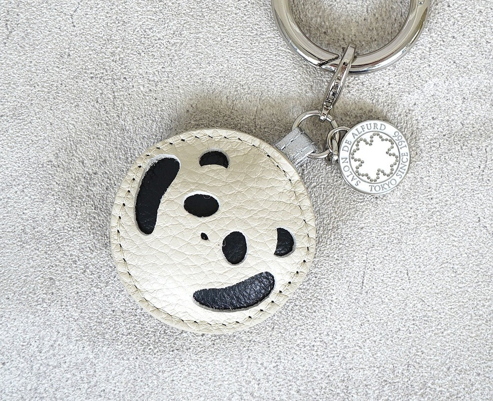 Panda Leather Charm with Clover 1848
