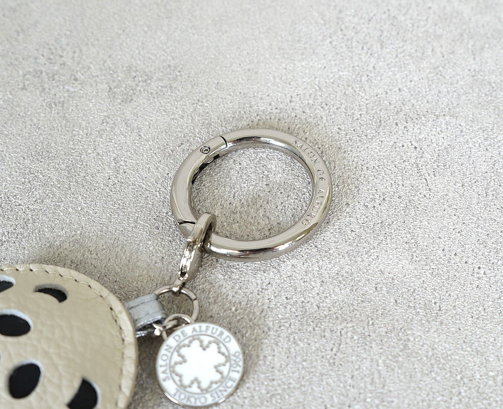 Panda Leather Charm with Clover 1848