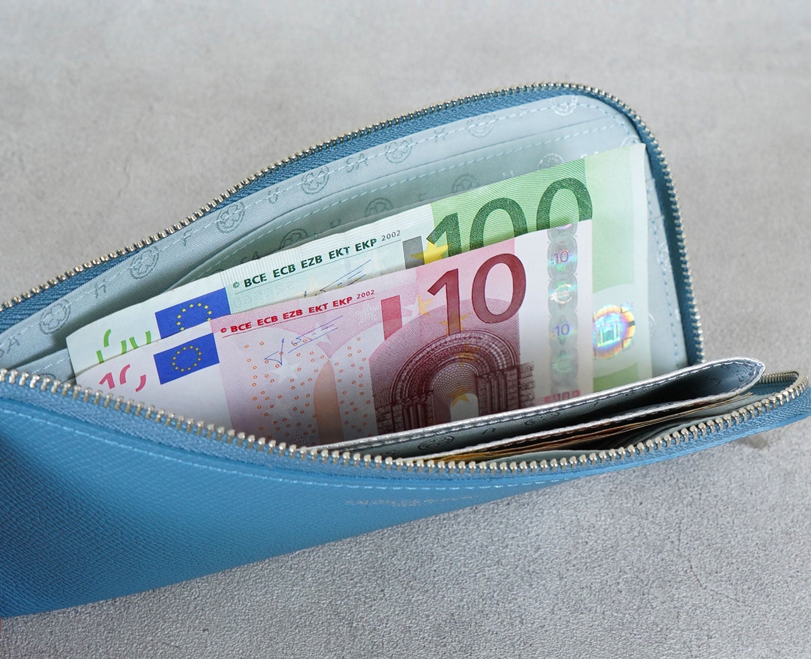 Bi-Fold Long Wallet 1855-bx