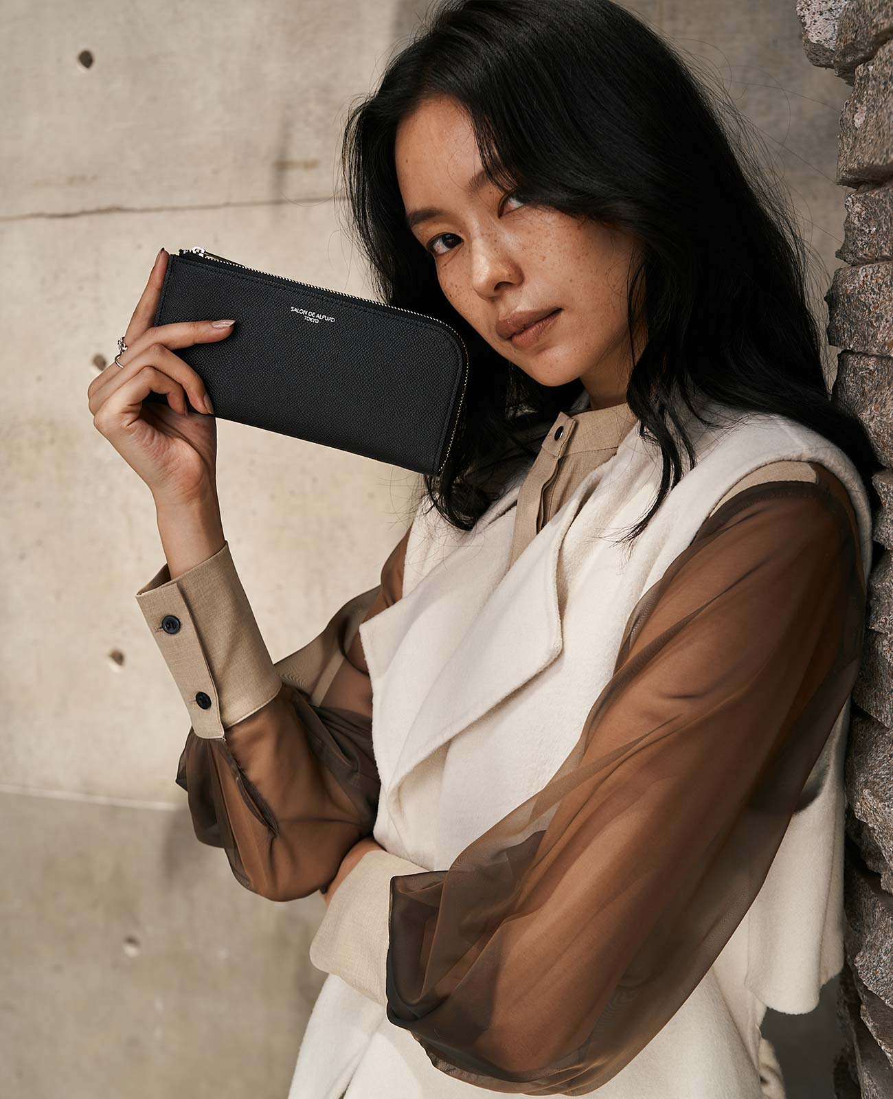 Bi-Fold Long Wallet 1855-bx