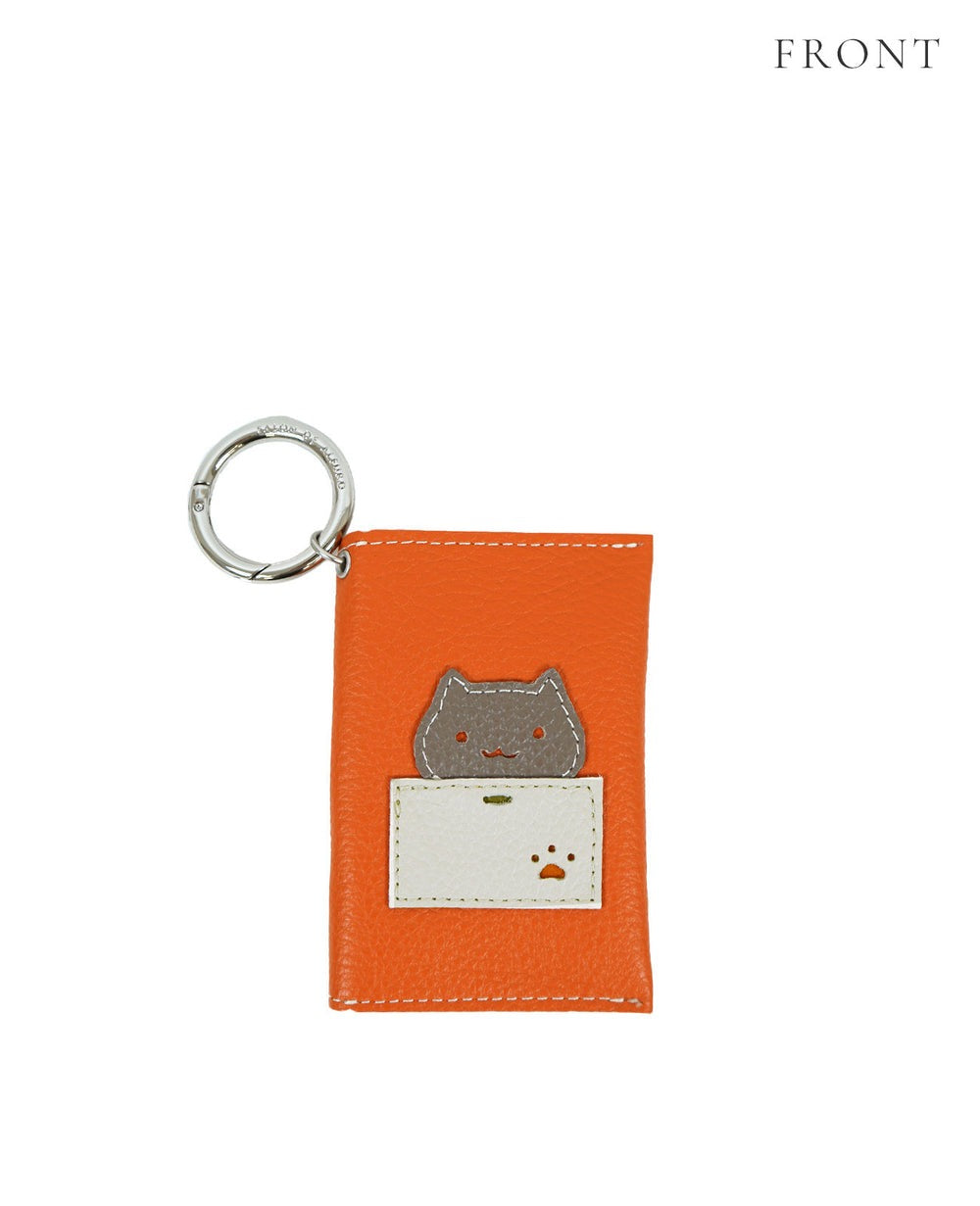 Cat Multi-Flap Mini Case & Charm 1868