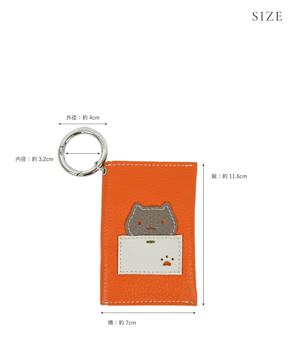 Cat Multi-Flap Mini Case & Charm 1868