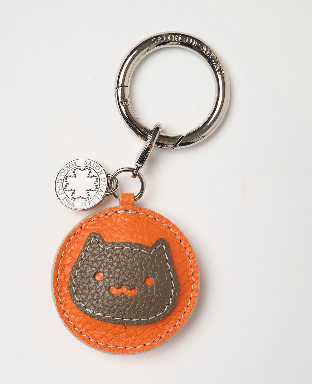 Cat Round Charm 1874