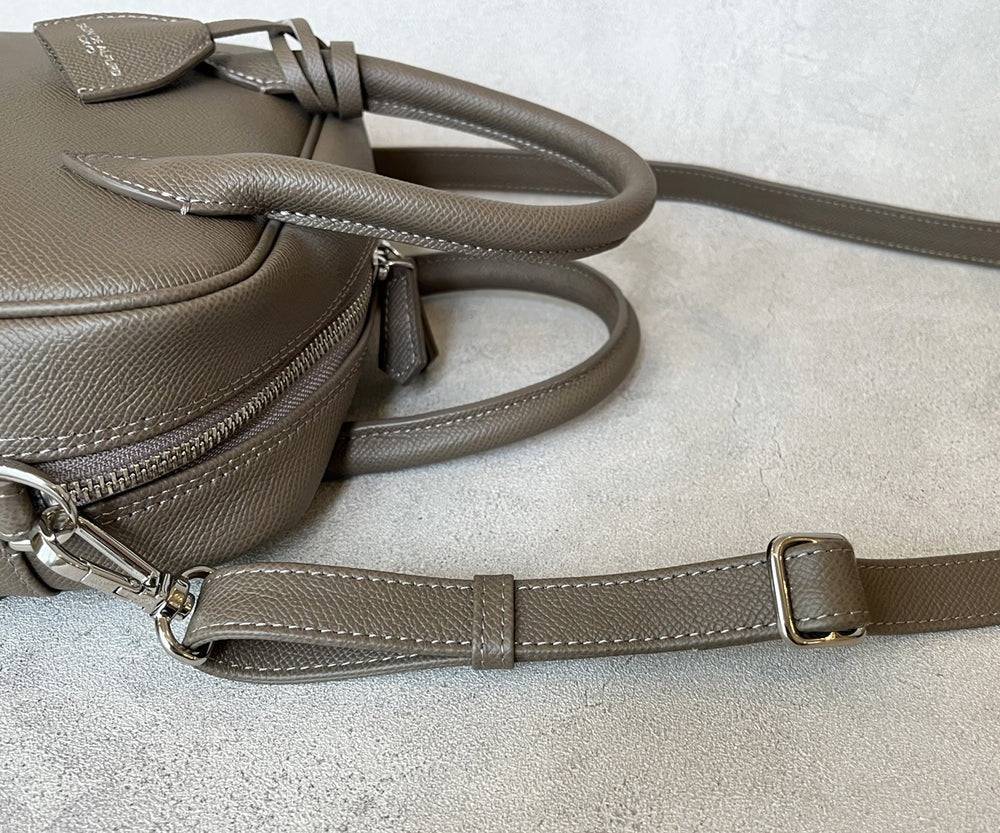 2-Way Boston Bag S Grainedin Grained Calfskin 1882-bx