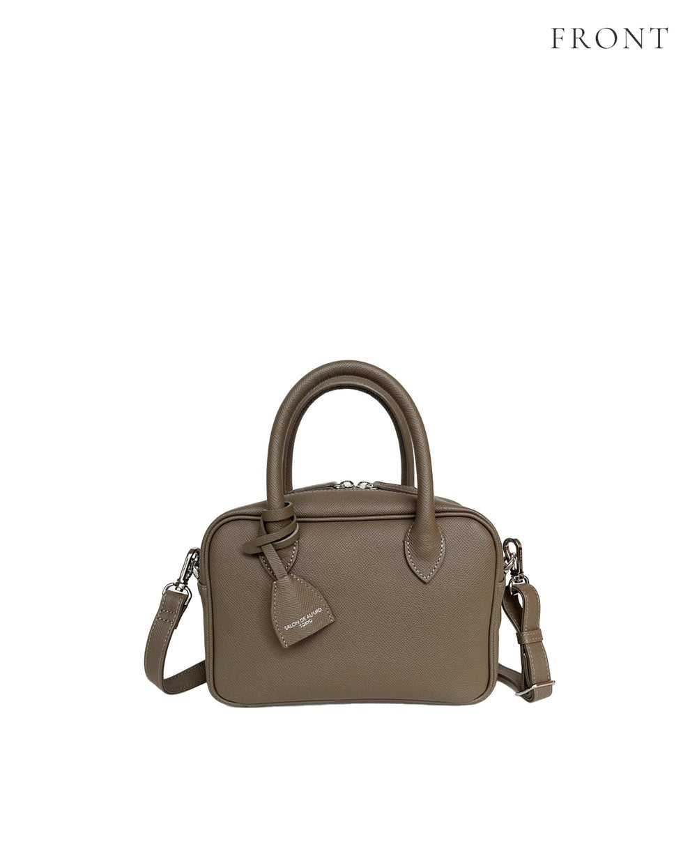 2-Way Boston Bag S Grainedin Grained Calfskin 1882-bx