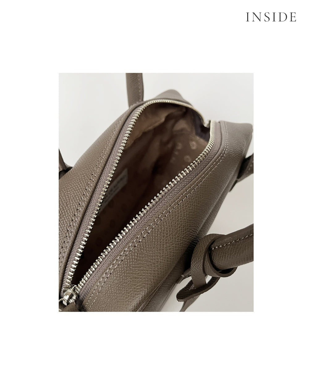 2-Way Boston Bag S Grainedin Grained Calfskin 1882-bx