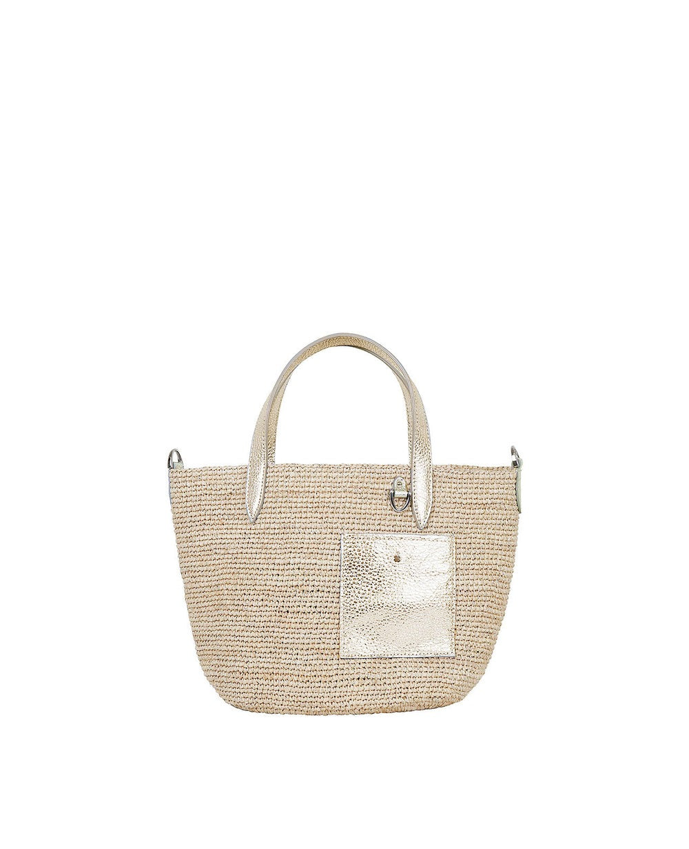 Madagascar Raffia Basket Tote Bag – Small 1883