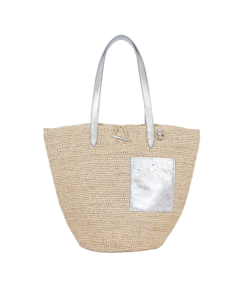Madagascar Raffia Basket Tote Bag – Medium 1884