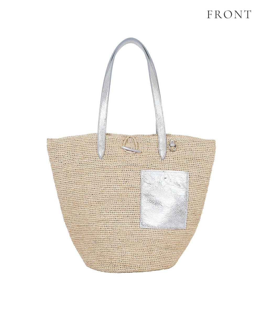 Madagascar Raffia Basket Tote Bag – Medium 1884