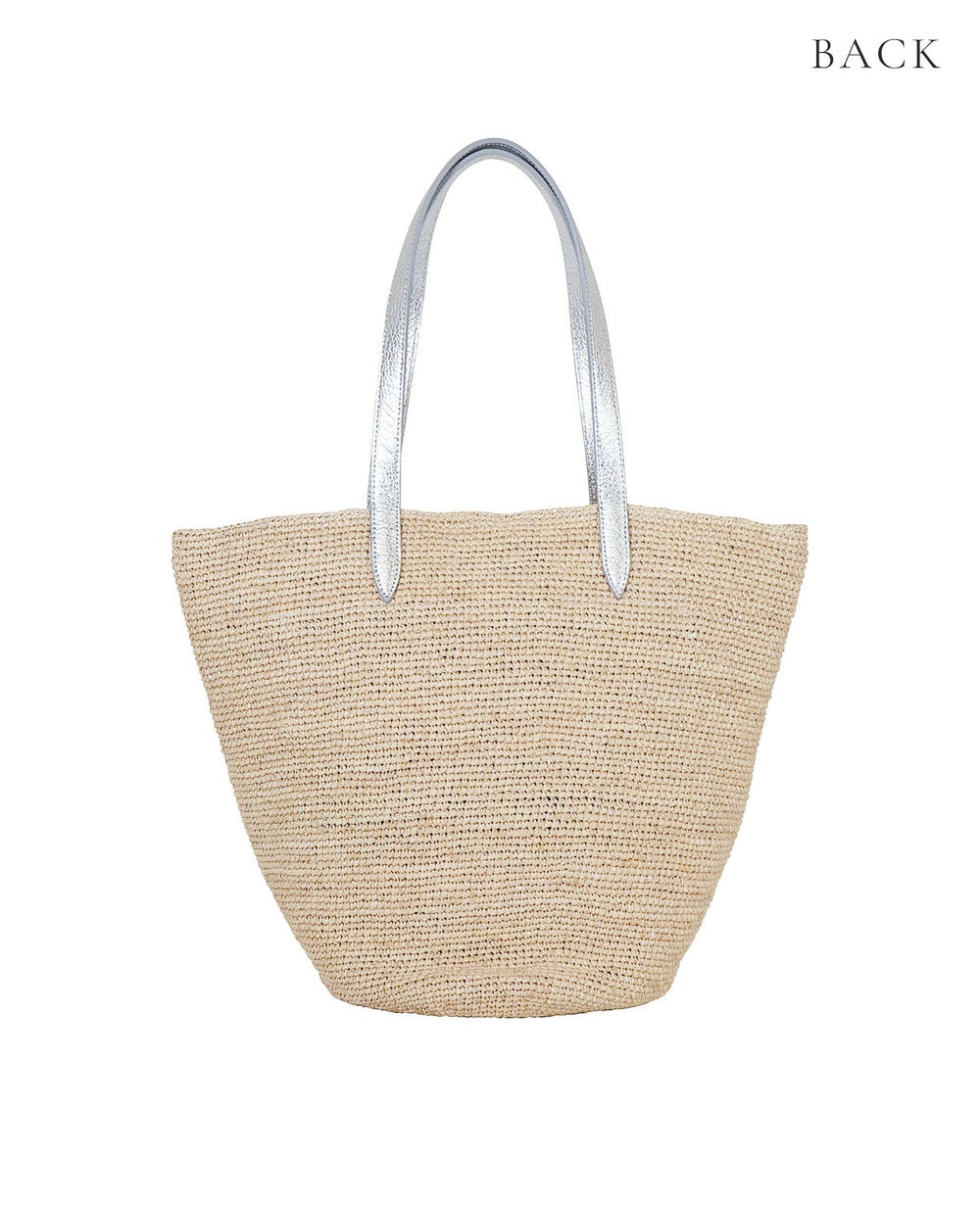 Madagascar Raffia Basket Tote Bag – Medium 1884