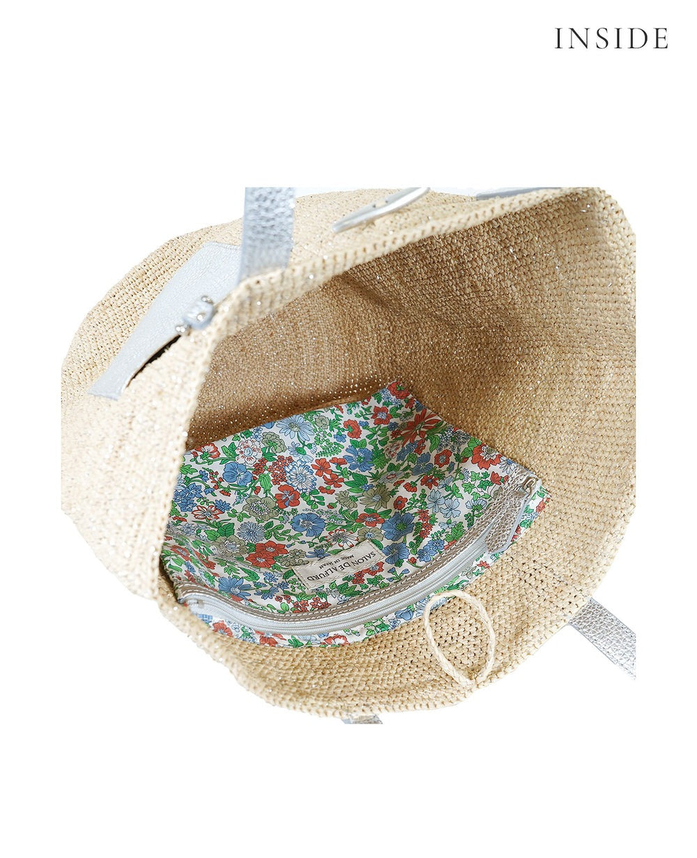 Madagascar Raffia Basket Tote Bag – Medium 1884