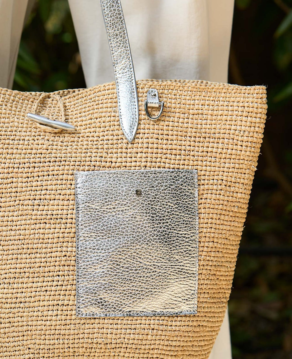 Madagascar Raffia Basket Tote Bag – Medium 1884